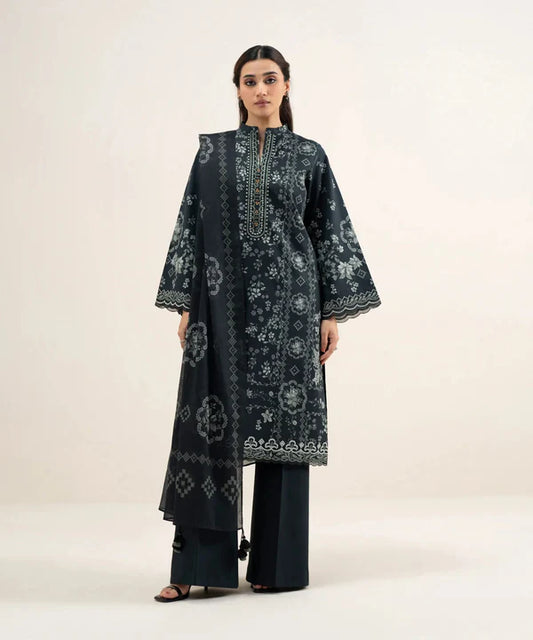 Sapphire Summer '26 - 3 Piece - Embroidered Lawn Suit - 3pedys26v549