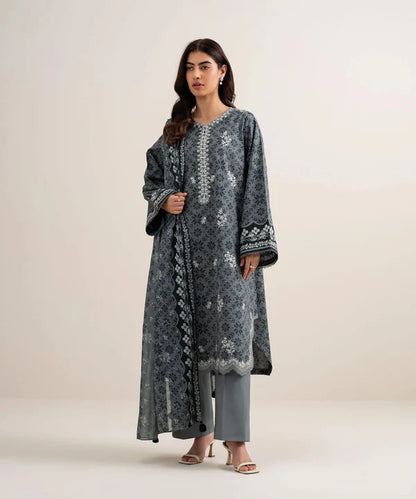 Sapphire Summer '26 - 3 Piece - Embroidered Lawn Suit - 3pedys26v552