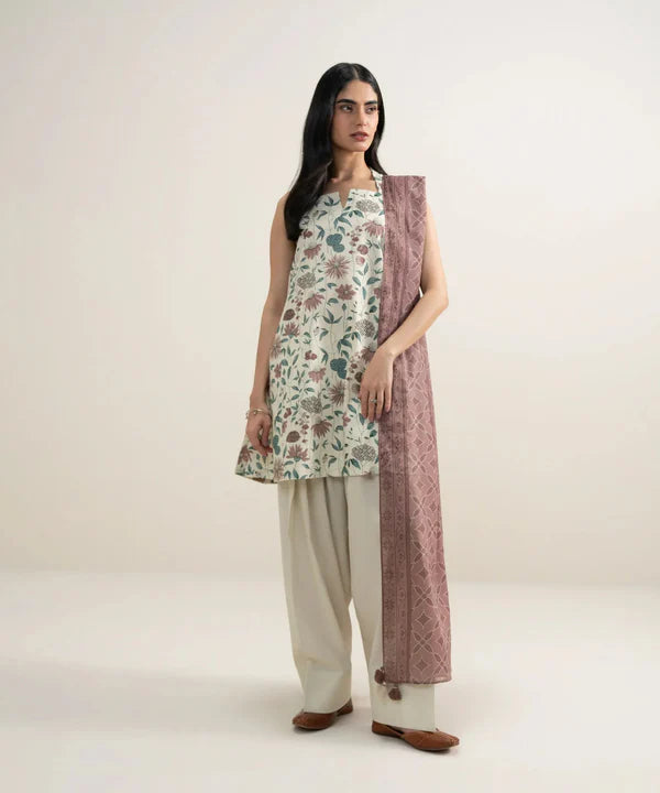 Sapphire Summer '26 - 3 Piece - Embroidered Lawn Suit - U2ddds26v523