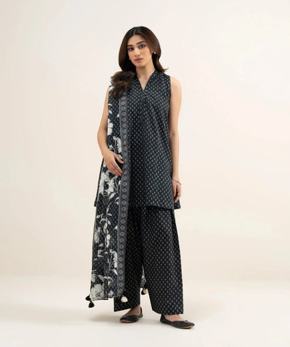 Sapphire Summer '26 - 3 Piece - Embroidered Lawn Suit - U2ddys26v517