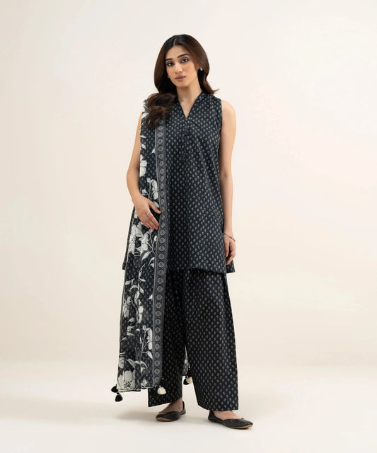 Sapphire Summer '26 - 3 Piece - Embroidered Lawn Suit - U2ddys26v517