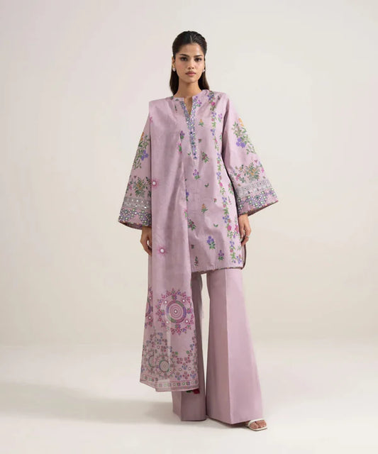 Sapphire Summer '26 - 3 Piece - Embroidered Lawn Suit - U2ddys26v522