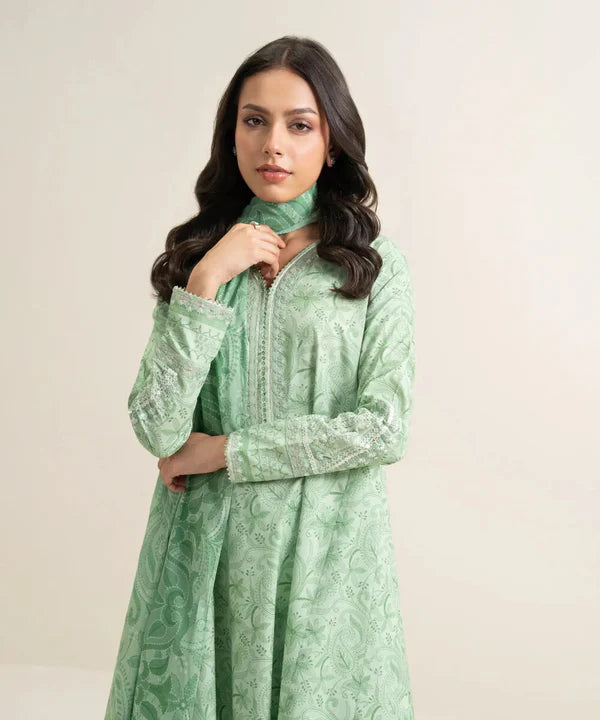 Sapphire Summer '26 - 3 Piece - Embroidered Lawn Suit - 2dedys26v513