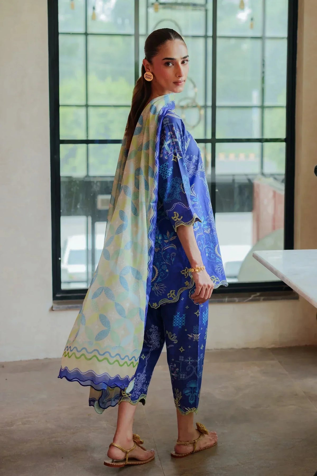 Flairs Studio Leena Summer Love '26 - Blue Boba