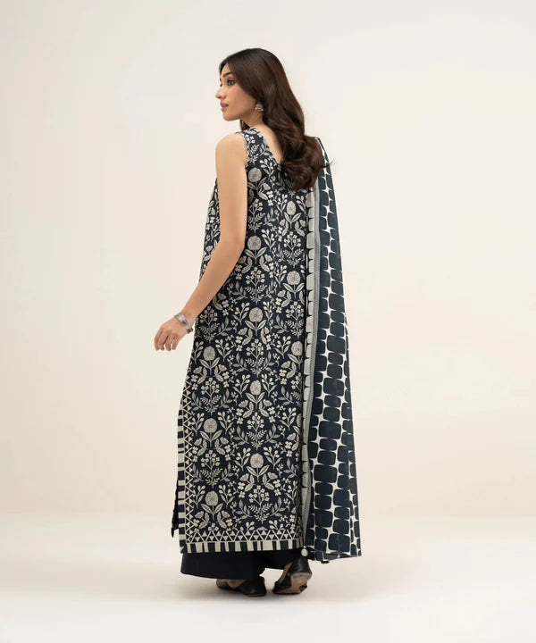 Sapphire Summer '26 - 3 Piece - Embroidered Lawn Suit - 3pedds26v543