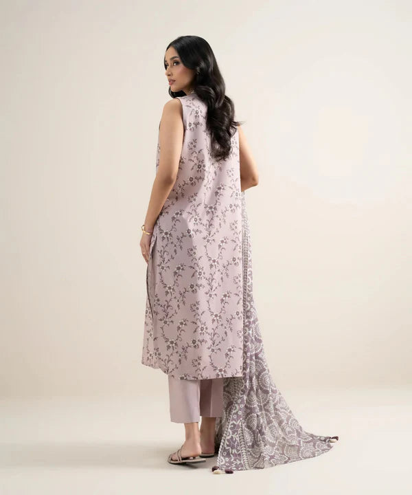 Sapphire Summer '26 - 3 Piece - Embroidered Lawn Suit - U3pdds26v563