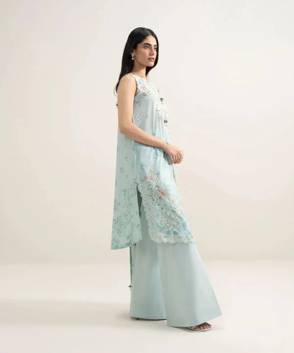 Sapphire Summer '26 - 3 Piece - Embroidered Lawn Suit - U3pesgs26v57