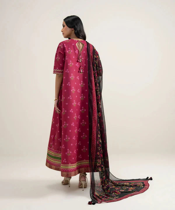 Sapphire Summer '26 - 3 Piece - Embroidered Lawn Suit - 3pedys26v113