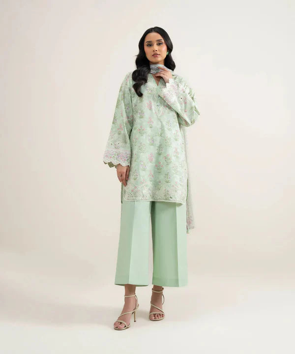 Sapphire Summer '26 - 3 Piece - Embroidered Lawn Suit - 3pesgs26v530