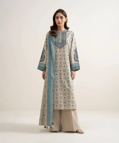 Sapphire Summer '26 - 3 Piece - Embroidered Lawn Suit - 3pedds26v549