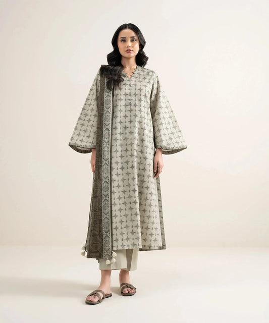 Sapphire Summer '26 - 3 Piece - Embroidered Lawn Suit - U2ddys26v521