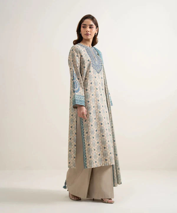 Sapphire Summer '26 - 3 Piece - Embroidered Lawn Suit - 3pedds26v549