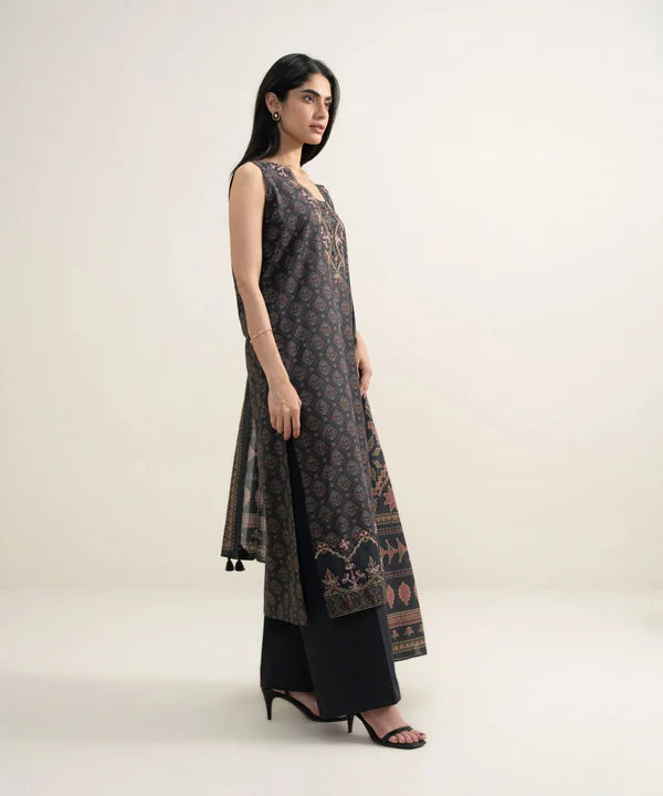 Sapphire Summer '26 - 3 Piece - Embroidered Lawn Suit - Pedys26v5105
