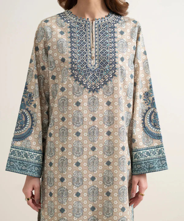Sapphire Summer '26 - 3 Piece - Embroidered Lawn Suit - 3pedds26v549