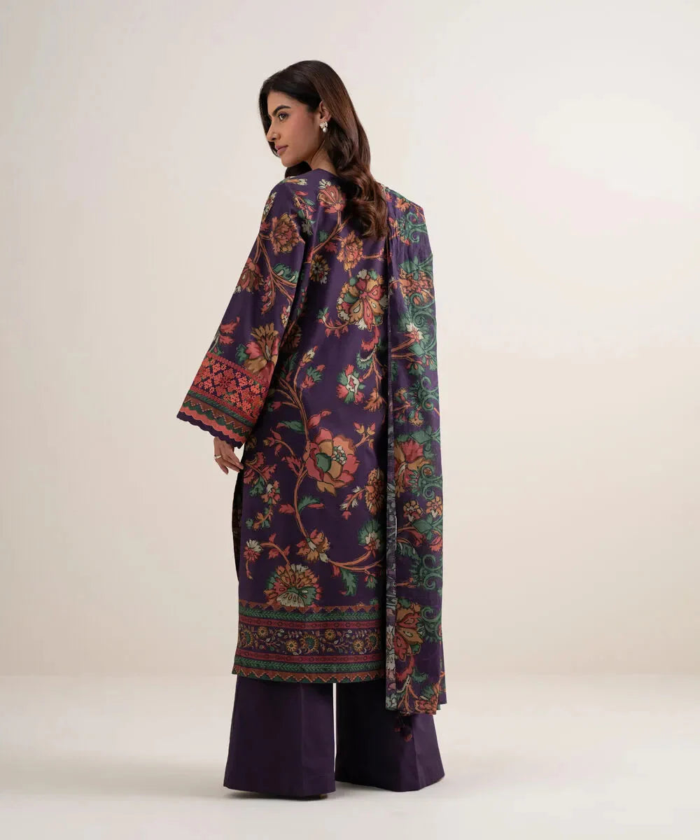 Sapphire Summer '26 - 3 Piece - Embroidered Lawn Suit - Pedys26v3119