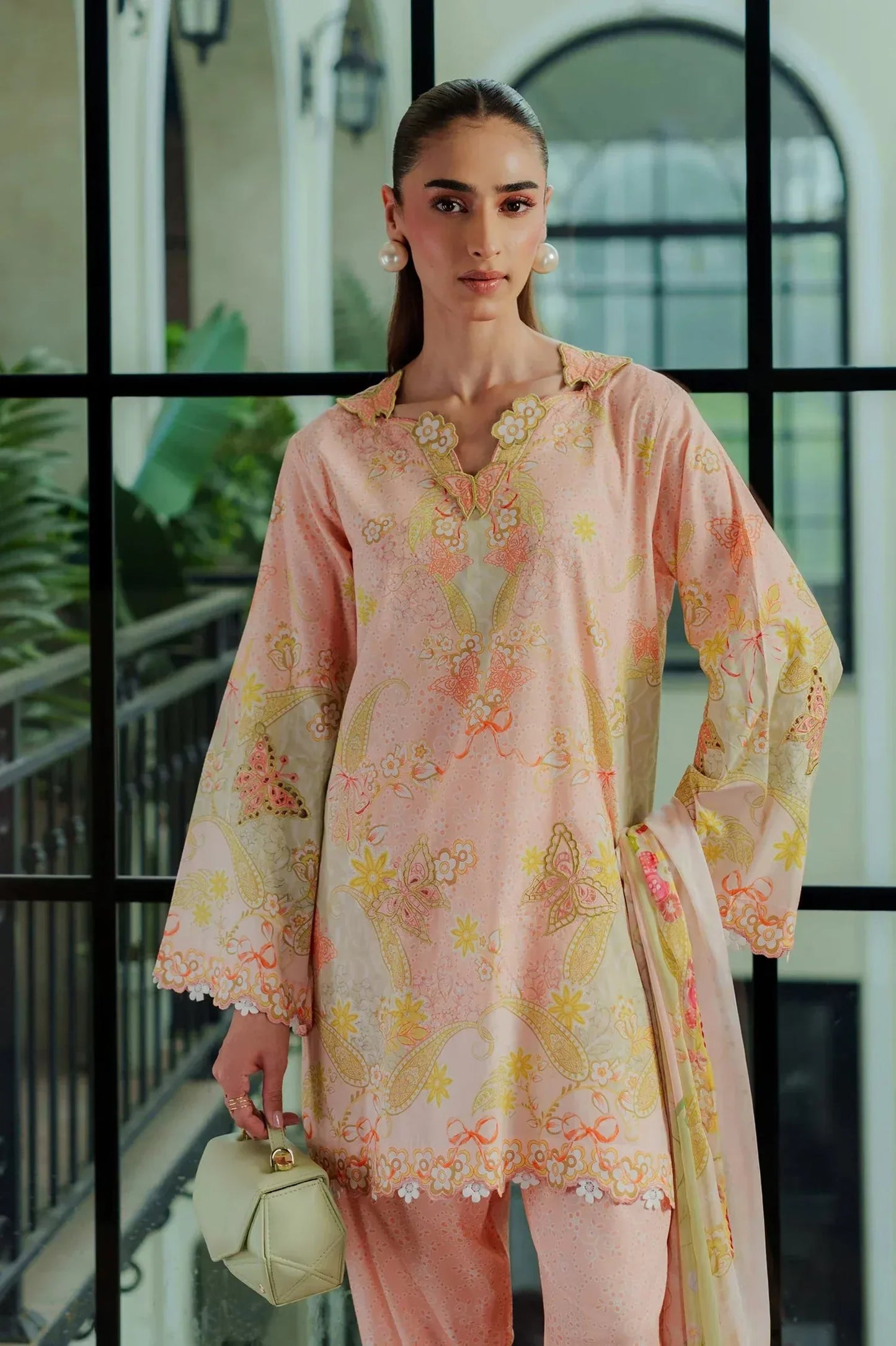 Flairs Studio Leena Summer Love '26 - Peach Pavlova