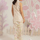 Farah Talib Aziz Ramadan Eid Frou Frou '26 - Isobel Jacket With Ivory Printed Crepe Skirt