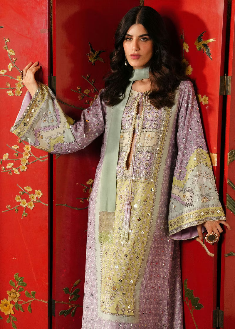 Crimson Eid Prints '26 - Jhilmil - Lilac