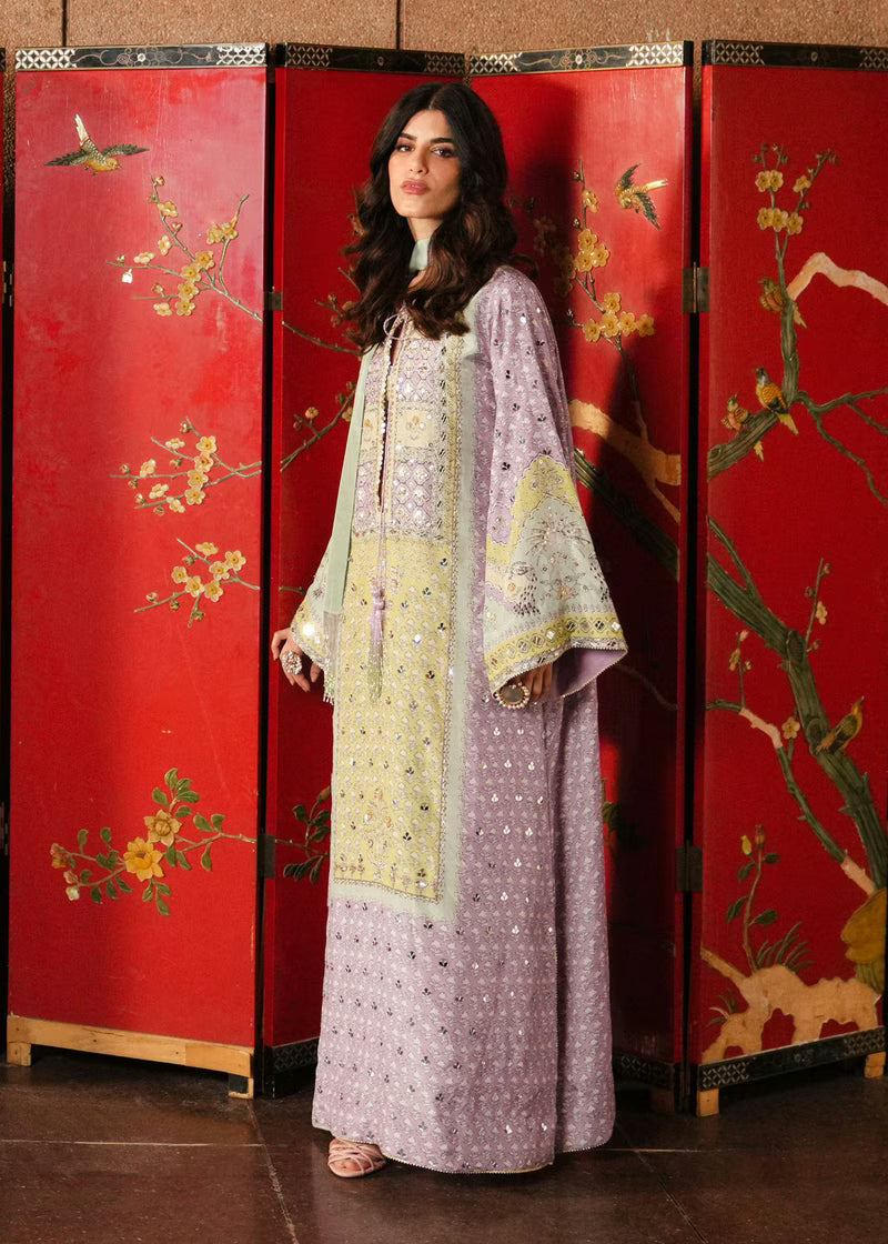 Crimson Eid Prints '26 - Jhilmil - Lilac