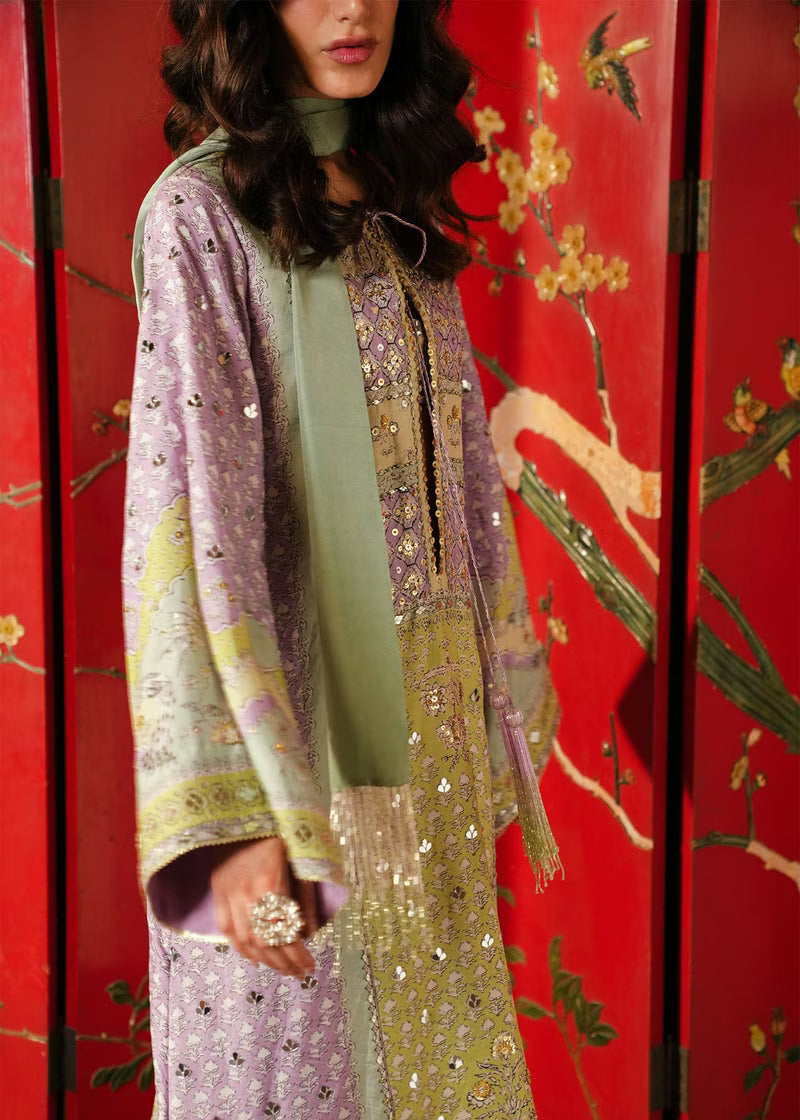 Crimson Eid Prints '26 - Jhilmil - Lilac
