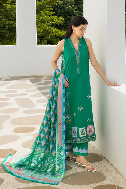 Sania Maskatiya Unstitched Lawn '26 - Kiya (B)