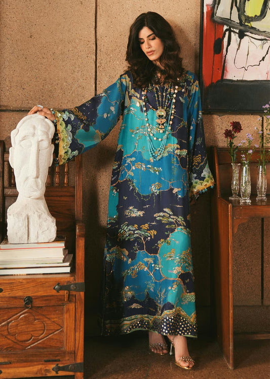 Crimson Eid Prints '26 - Laila - Midnight