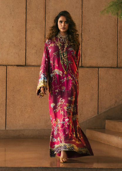 Crimson Eid Prints '26 - Laila - Plum