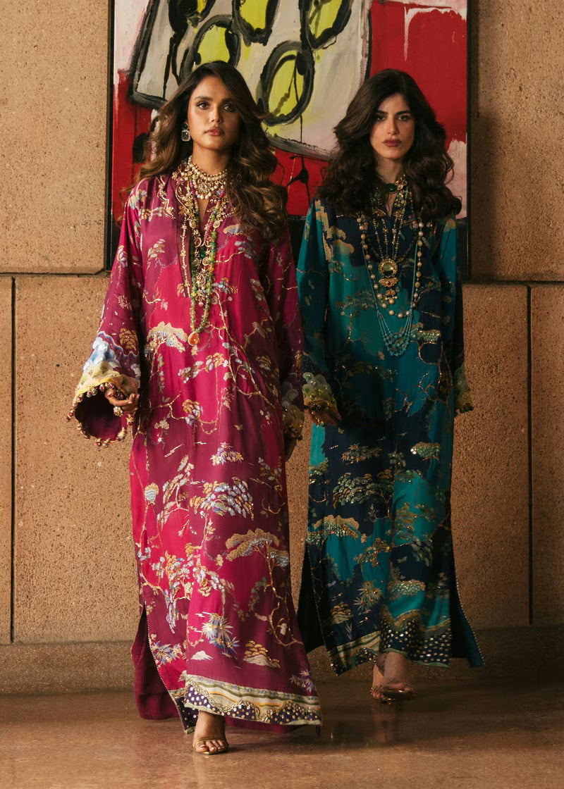 Crimson Eid Prints '26 - Laila - Plum