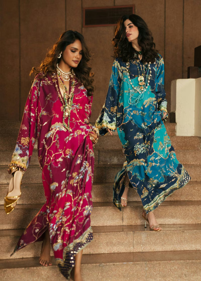 Crimson Eid Prints '26 - Laila - Plum