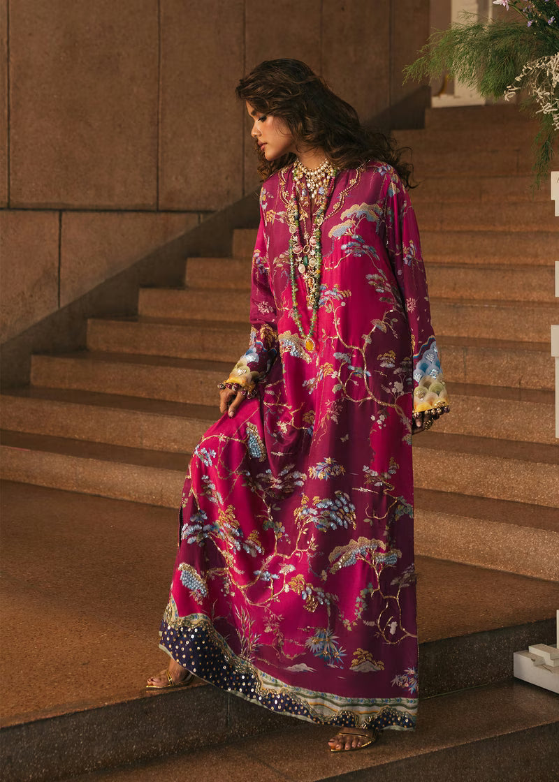 Crimson Eid Prints '26 - Laila - Plum