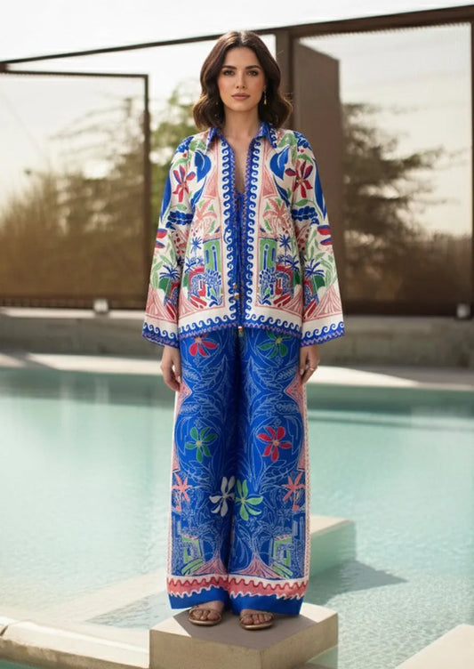 Tiya By Sania Maskatiya Ramadan Edit '26 - Lola Cobalt Blue