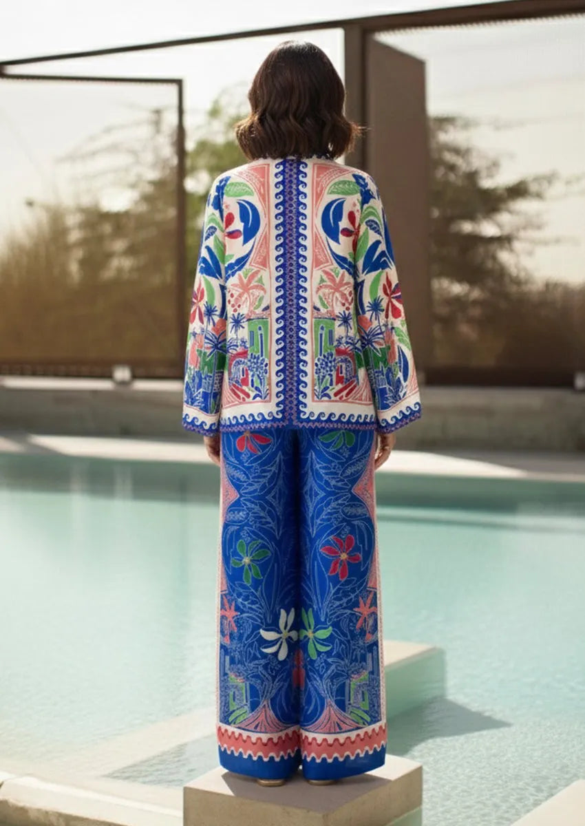 Tiya By Sania Maskatiya Ramadan Edit '26 - Lola Cobalt Blue