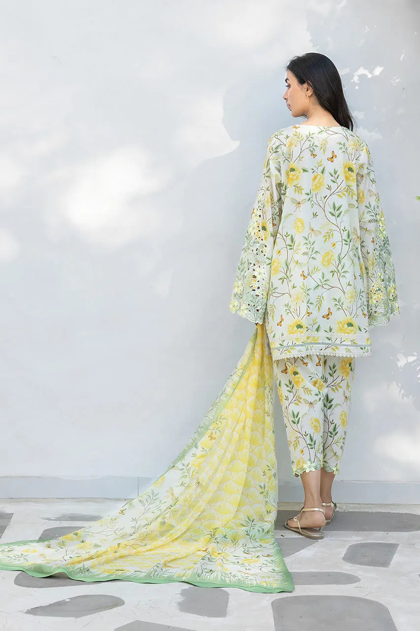Sania Maskatiya Unstitched Lawn '26 - Lulu (A)