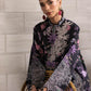Unstitched 3 Piece Lawn Suit - Black
