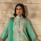 Unstitched 3 Piece Lawn Suit - Green