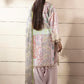 Unstitched 3 Piece Lawn Suit - Lilac