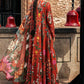 Maria.B M Prints '26 - 3 Piece Unstitched Embroidered Cambric Suit | MPT-3106-B