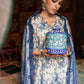 Maria.B M Prints '26 - 3 Piece Unstitched Embroidered Irish Linen Suit | MPT-3108-A