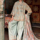 Maria.B M Prints '26 - 3 Piece Unstitched Embroidered Irish Linen Suit | MPT-3108-B