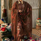 Maria.B M Prints '26 - 3 Piece Unstitched Embroidered Dobby Linen Suit | MPT-3110-B