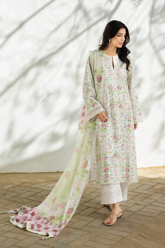 Sania Maskatiya Unstitched Lawn '26 - Nami (B)