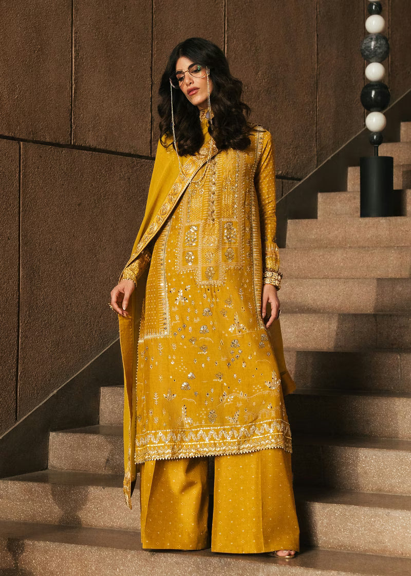 Crimson Eid Prints '26 - Patakha - Amber