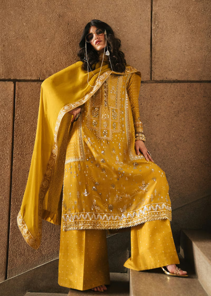 Crimson Eid Prints '26 - Patakha - Amber