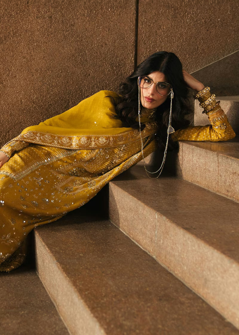 Crimson Eid Prints '26 - Patakha - Amber