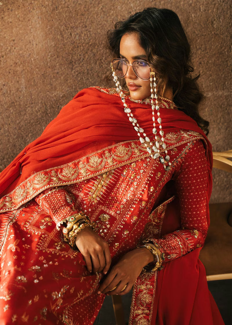 Crimson Eid Prints '26 - Patakha - Scarlet