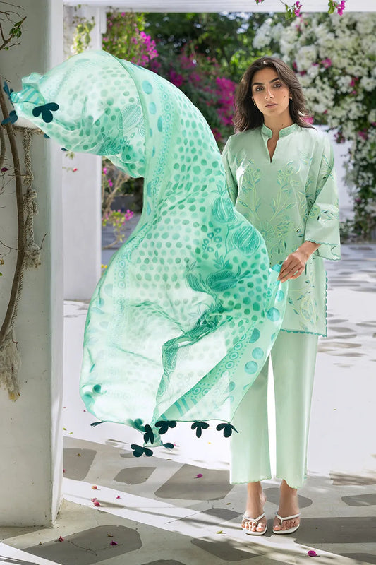 Sania Maskatiya Unstitched Lawn '26 - Reva (A)