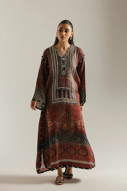 Ethnc Rozana '26 - EMBROIDERED DRESS | E4833-103-901