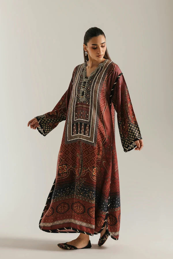 Ethnc Rozana '26 - EMBROIDERED DRESS | E4833-103-901