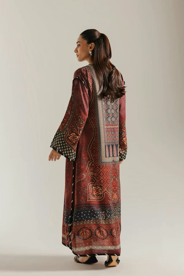 Ethnc Rozana '26 - EMBROIDERED DRESS | E4833-103-901