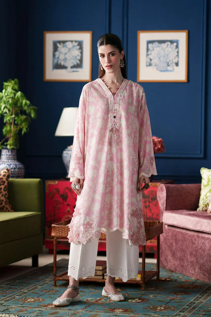Ethnc Rozana '26 - Embroidered Suit | E4512/103/412